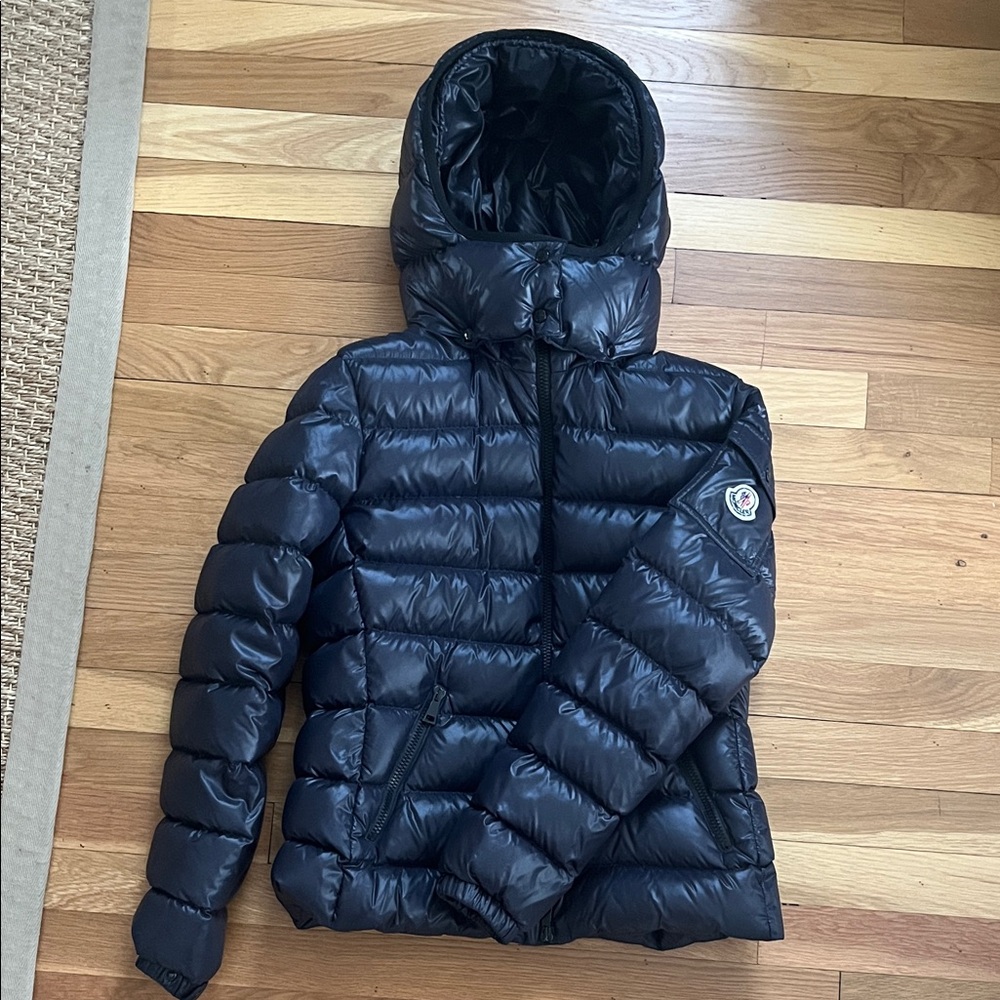 Moncler Navy Puffer Jacket